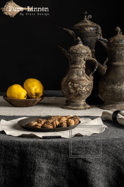 Pure Linnen Placemat Rond Naturel 40 (Eve)