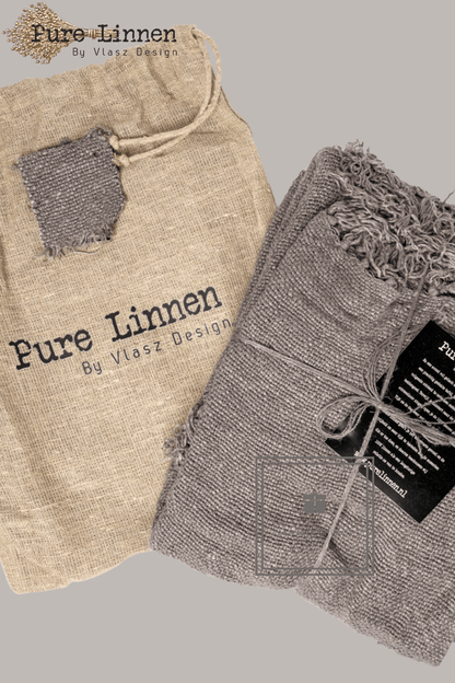 Pure Linnen Plaid Grey 130x190 (Tamar)