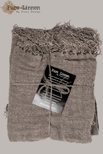 Pure Linnen Plaid Grey 130x190 (Tamar)