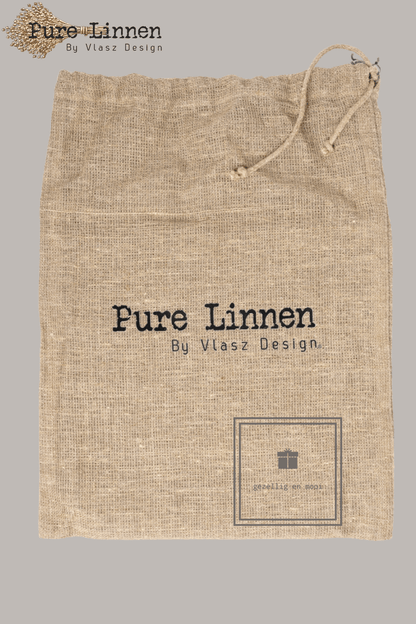 Pure Linnen Tafelkleed Recht Grey 140x260 (Hadassa)