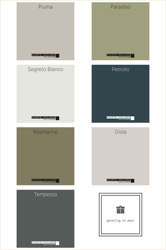 Elegante Krijtverf, Carte Colori, Quattro Stagioni