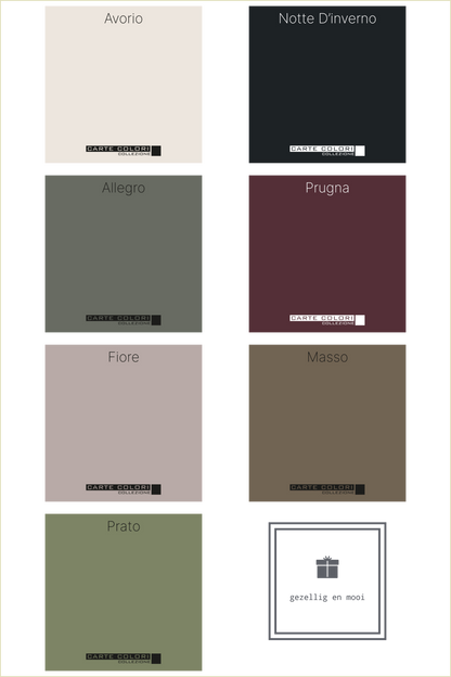 Elegante Krijtverf, Carte Colori, Quattro Stagioni