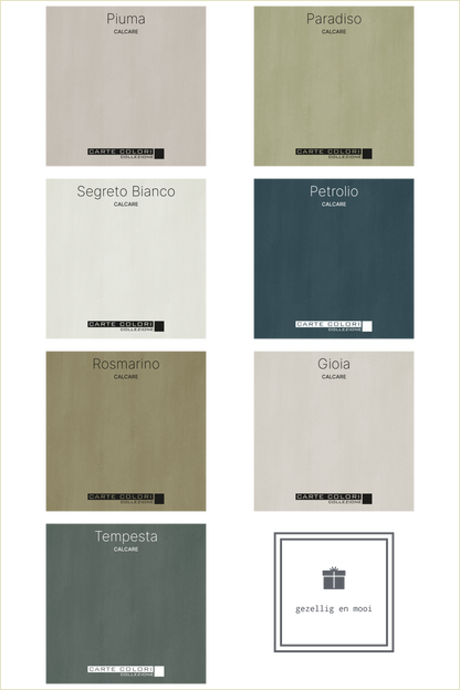 Calcare Kalkverf, Carte Colori, Quattro Stagioni