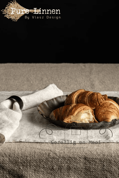 Pure linnen servetten Leah set van 2 Naturel