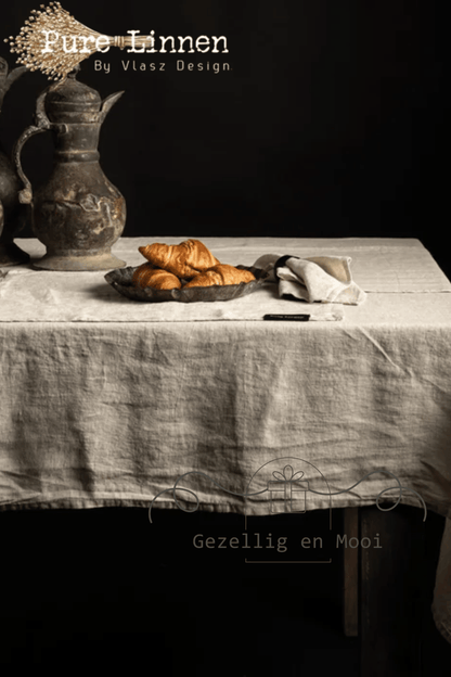 Pure linnen servetten Leah set van 2 Naturel