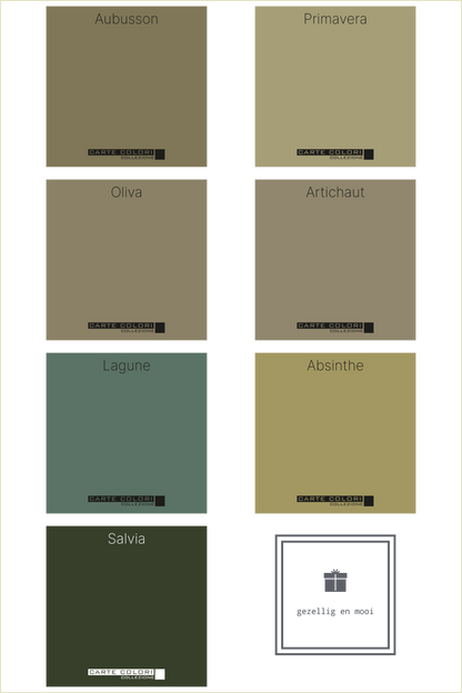 Elegante Krijtverf, Carte Colori, Verde