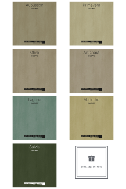 Calcare Kalkverf, Carte Colori, Verde