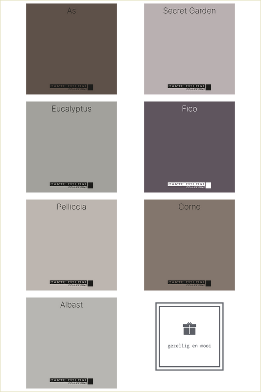 Elegante Krijtverf, Carte Colori, Vintage Ashes