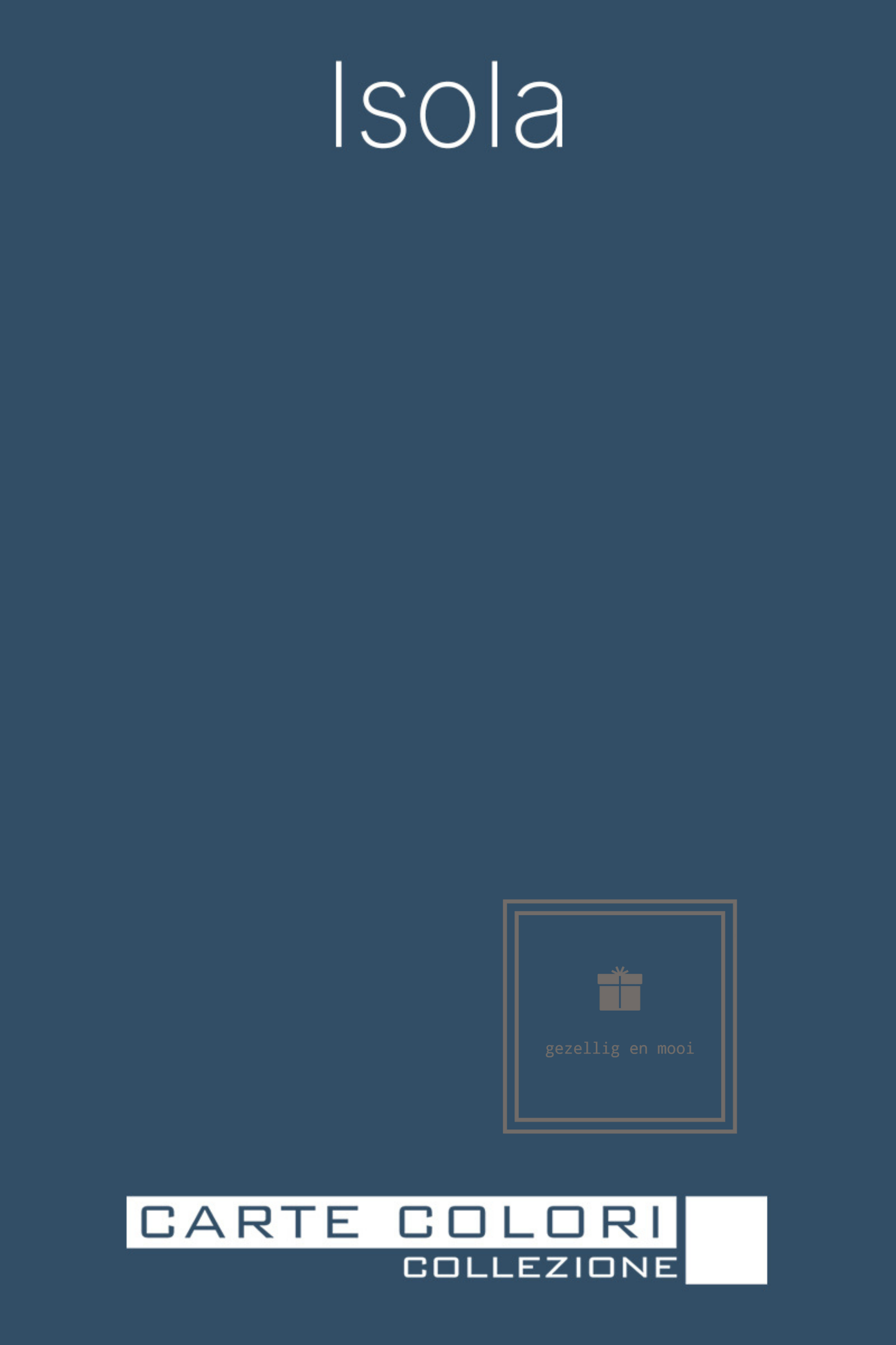 Elegante Krijtverf, Carte Colori, Azzuro