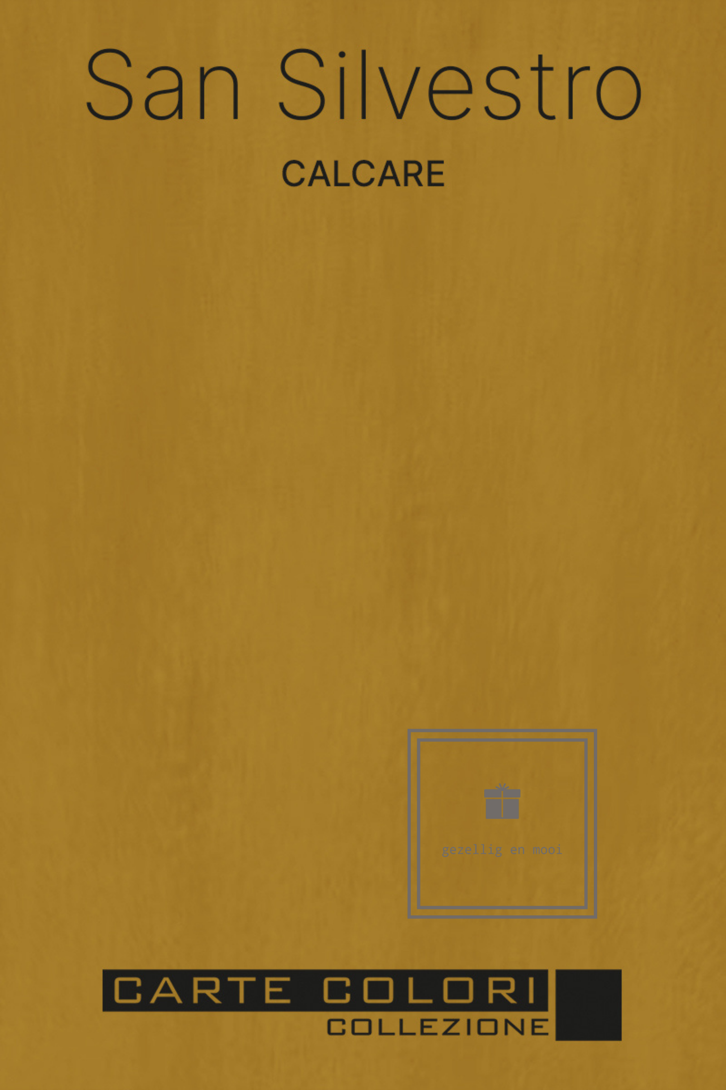 Calcare Italia 'oude' Kalkverf, Carte Colori, Ocre
