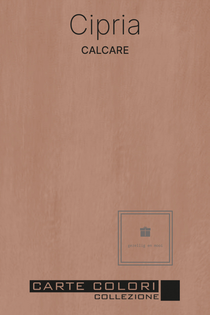 Calcare Kalkverf, Carte Colori, Rosso