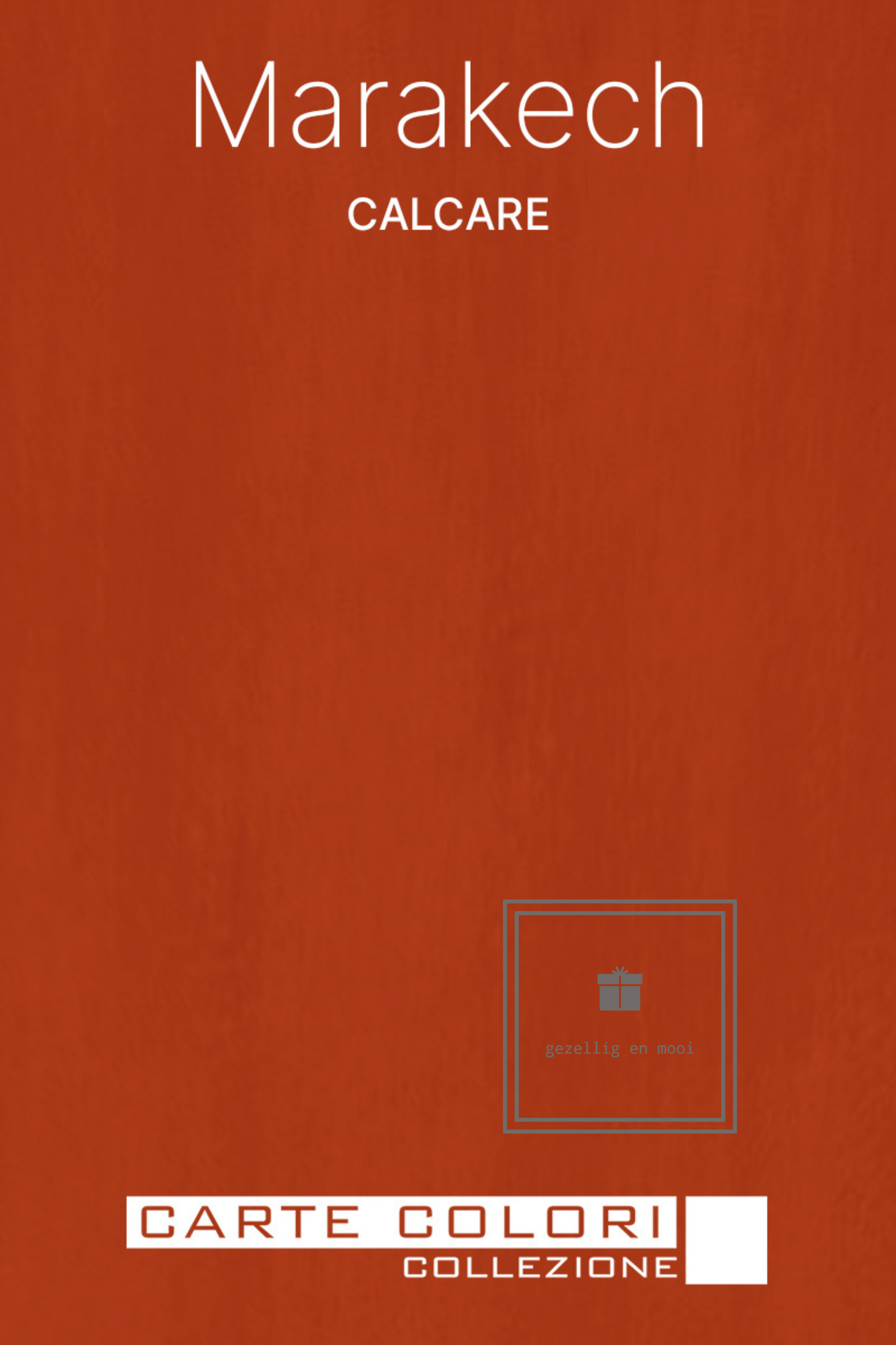 Calcare Kalkverf, Carte Colori, Rosso