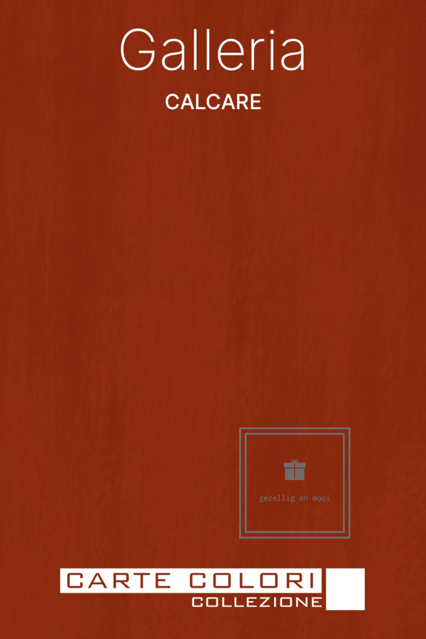 Calcare Kalkverf, Carte Colori, Rosso