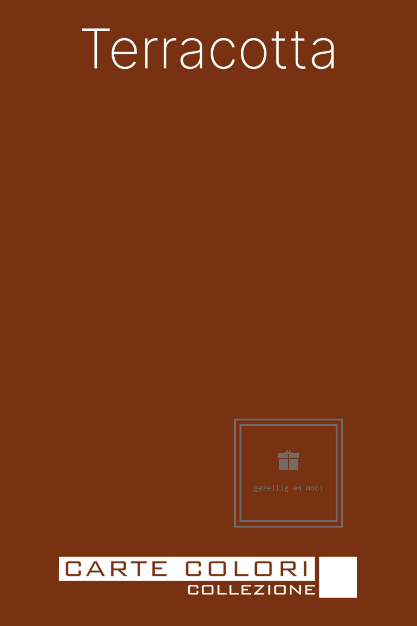 Elegante Krijtverf, Carte Colori, Rosso