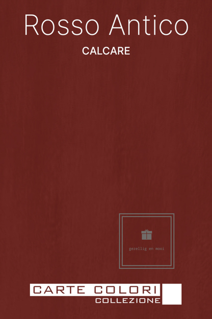 Calcare Kalkverf, Carte Colori, Rosso