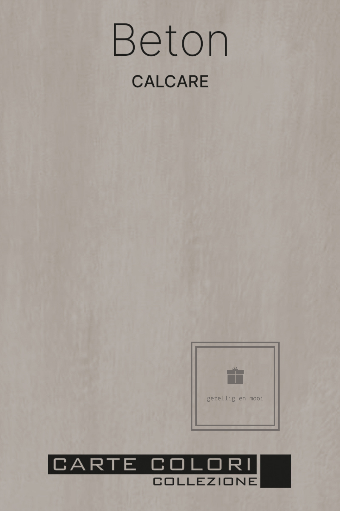 Calcare Kalkverf, Carte Colori, Betonlook