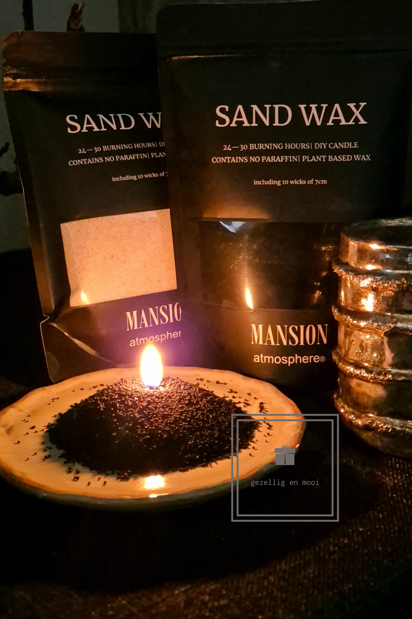 Mansion atmosphere sand wax 200 gram