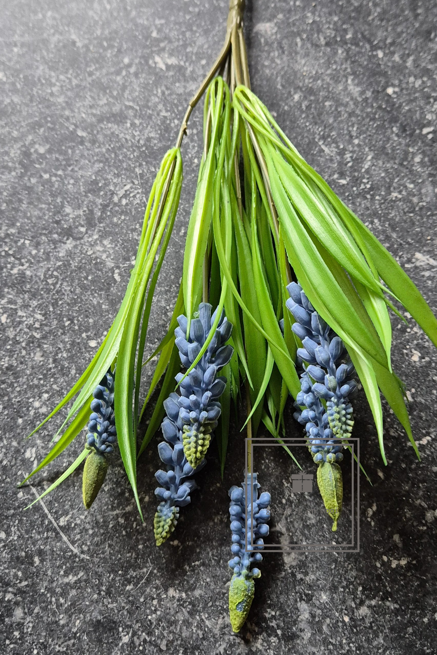 Kunst blauwe druifjes bosje