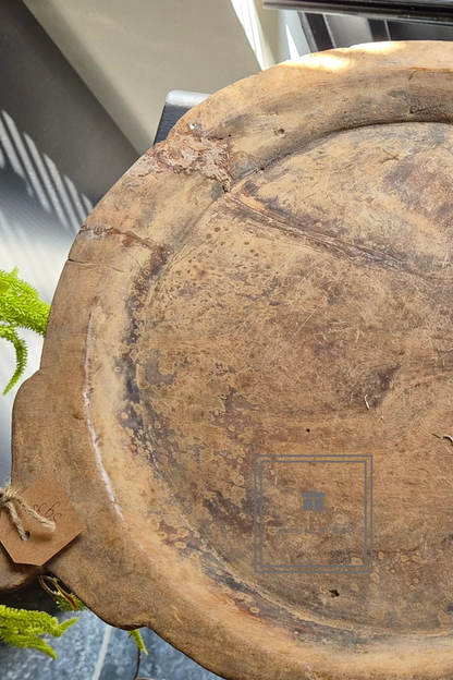 Stoere houten schaal