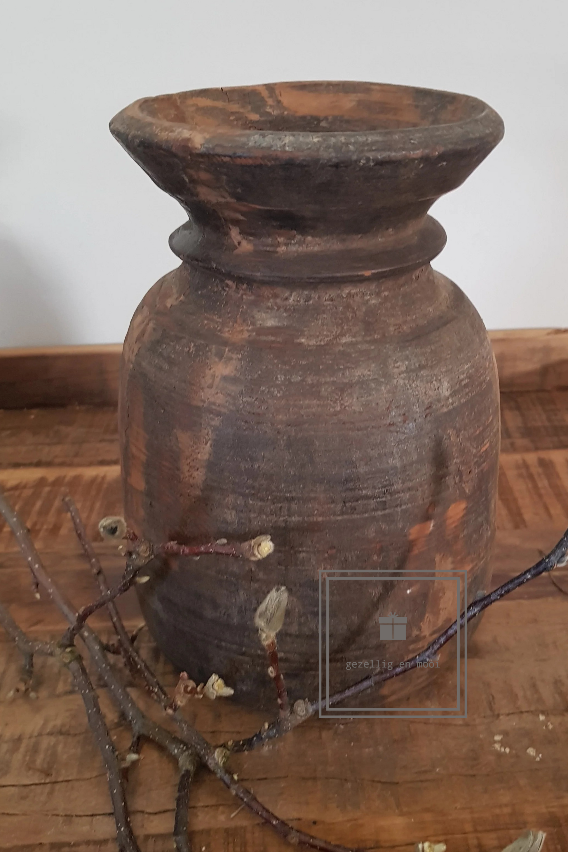 Oude Nepalese pot (8)